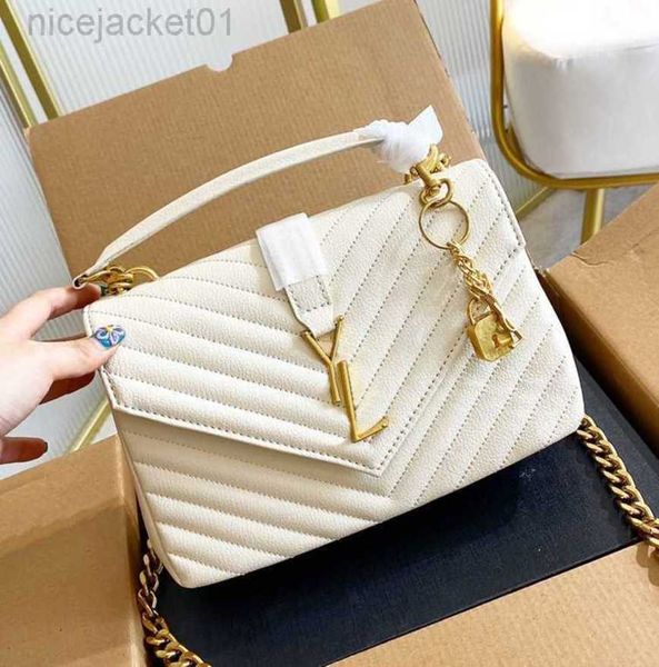 

designer y s bag women bags handbags shoulder bags tote bagg black calfskin classic diagonal stripes quilted chains double flap medium cross