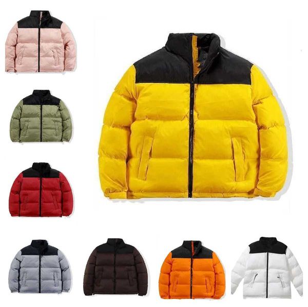 

2022 men womens designer nuptse down cotton jacket warm parka men north jackets windbreaker winter fashion thermal coat size 23 styles cmt, Black