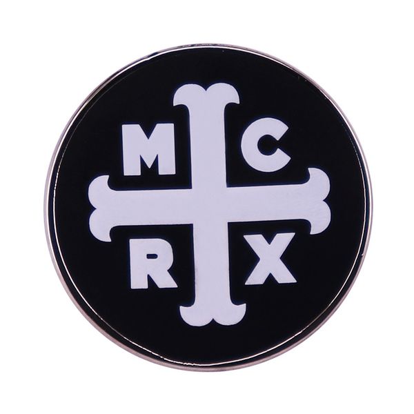 

my chemical romantic brooch band music badge pin mcrx rock accessory, Blue