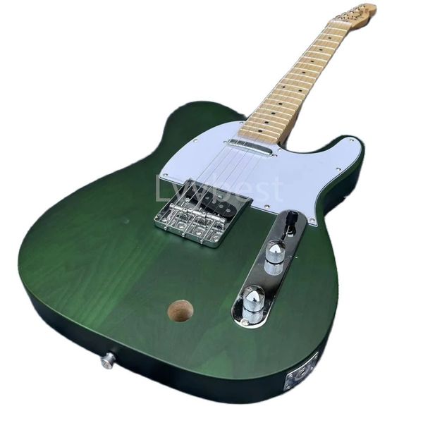 

lvyelectric guitar custom status quo francis rossi grand g-tl in green color