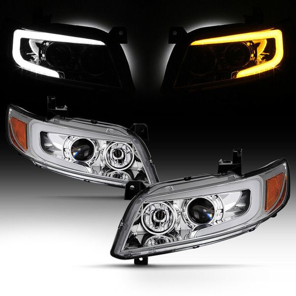 

for 03-08 infiniti fx35 fx45 s50 led drl switchback signal projector headlight