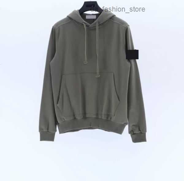 

designer winter mens hoodies pullover long sleeve toney hooded embroidery letter jacket stone putwear loose casual hoody zipper 39, Black