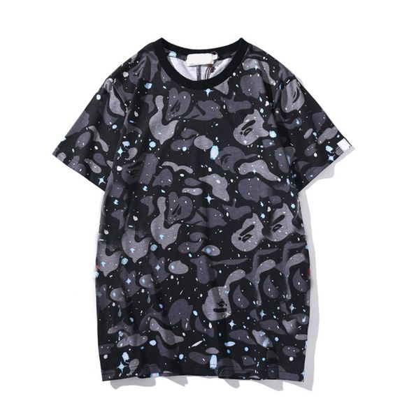 

men plus tees camouflage contrast color teenager hip hop streetwear plus size t shirts xxs 5xl 6xl whole6881908, Black;brown