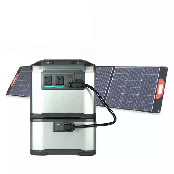 

power storage camping battery all in one charger batterie solaire solargenerator back up backup 1500w portable solar generator