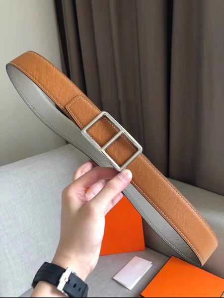 

h togo leather belts for mens and womens designer luxury letter buckle belt fashionable men charm decoration38 mm ht0011, Black;brown