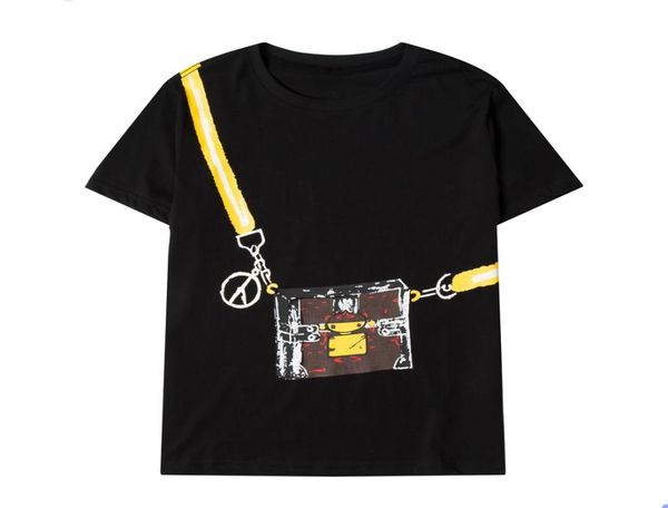 

fashion men t shirts summer short sleeved tees 012347703736, White;black