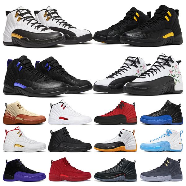 

mens basketball shoes 12s jumpman 12 trainers black taxi royalty dark concord twist the master reverse flu game michigan stealth men sports