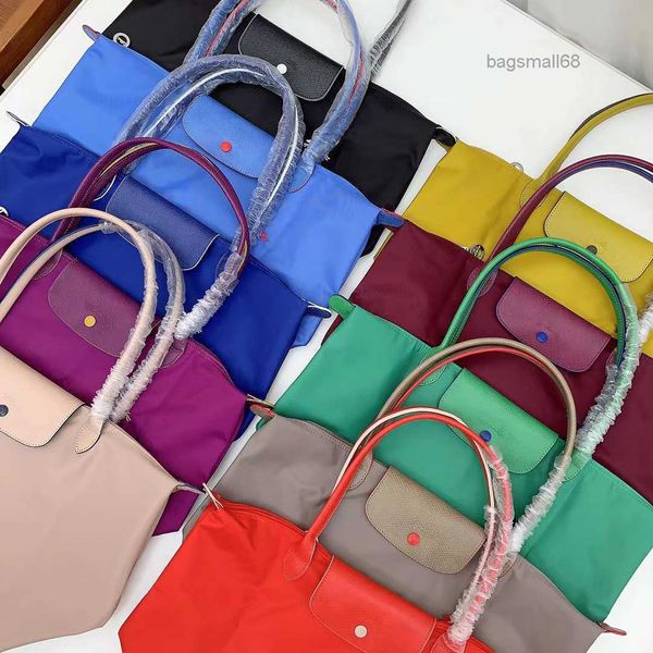 

totes designer bag cowhide shoulder bags women handbag fashion shopping embroidery high capacity water proof nylon handbags wallets card bag