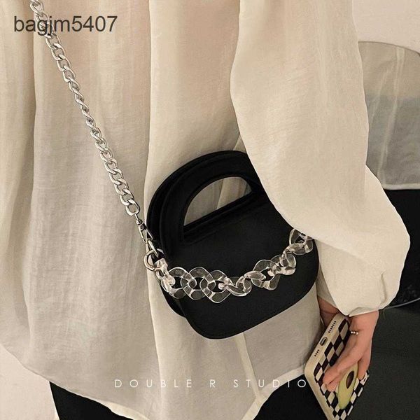

2023 design bag stores 70% wholesale and retail small pretty toast mouth red chain square female xia versatile shoulder mini