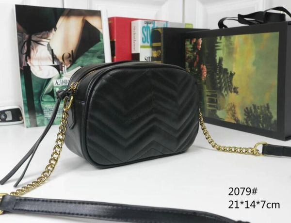 

women designer wave pattern lady marmont shoulder bags purse luxury genuine leather fashion crossbody handbags purses backpack totes handbag