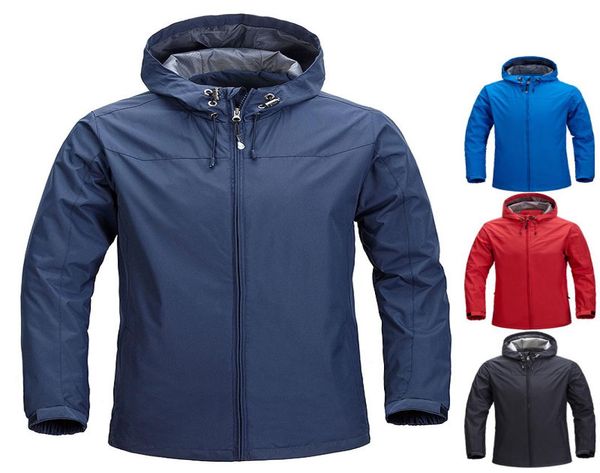 

spring men039s outdoor sport hooded jacket windbreaker man windproof coats jacket loose windproof waterproof mountaineering clo5821100, Black;brown