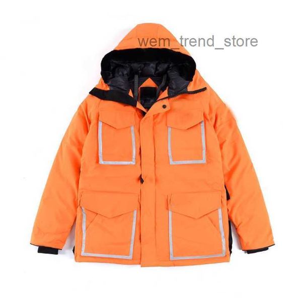 

canada canadian goose jacket canada deigner cg coat winter women parka puffer down zipper windbreaker thick warm outwear hooded x-lo 11y3 1, Black