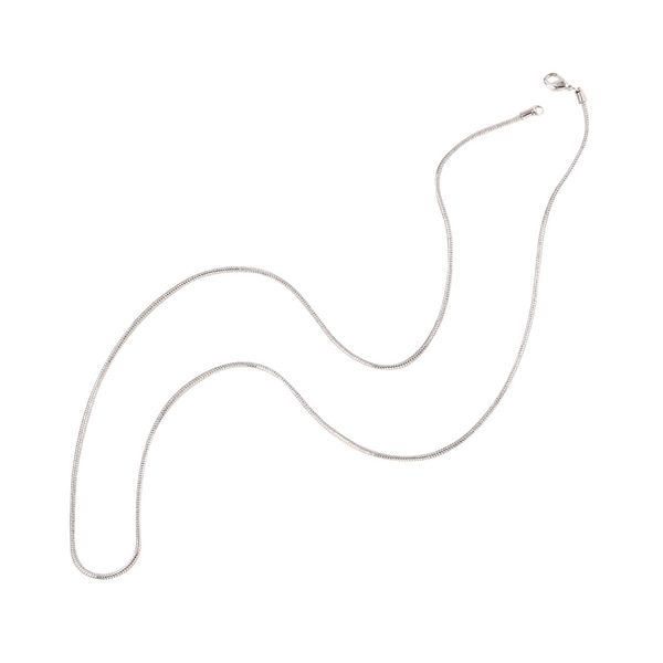 

wholesale silver snake chain women's necklace chain metal long chain