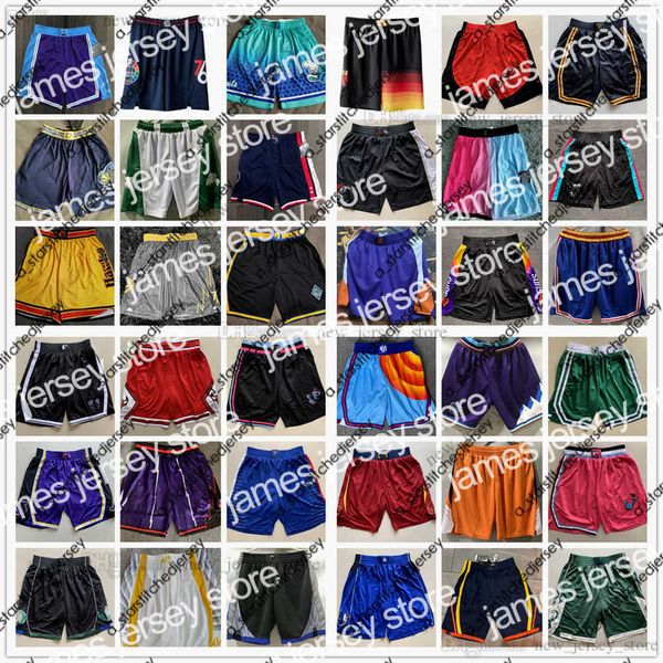 

basketball shorts james printed 2022 new city pockets basketball shorts 21-22 team short sport wear pant with pocket city blue white black r