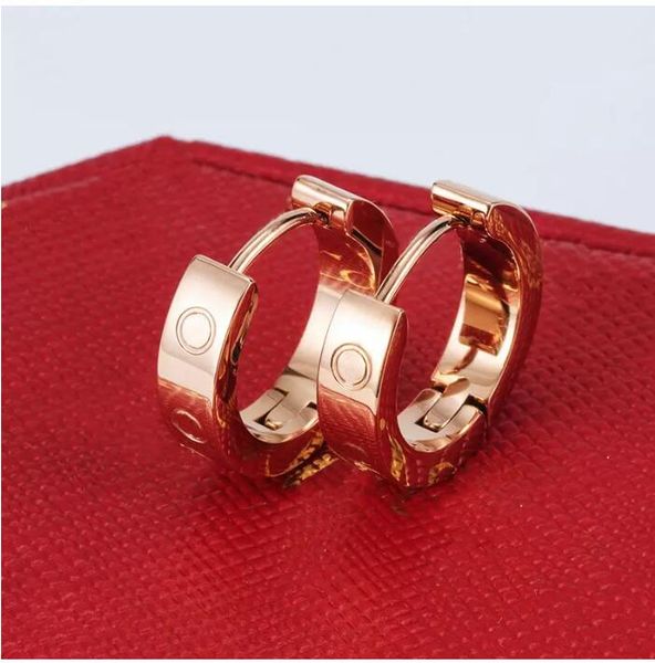 

open ear studs titanium steel fashion trends in europe and america popular earrings clip clip studs titanium steel, Silver