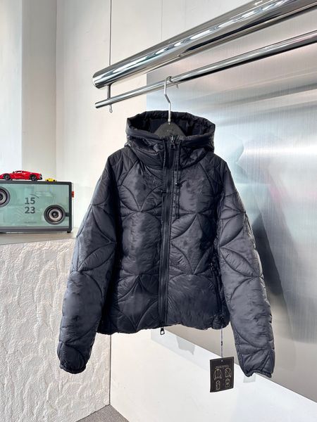 

plus size luxury designer double sided bill waterproof down puffer jacket mens coat womens classic outdoor warm feather winter jacket neutra, Black
