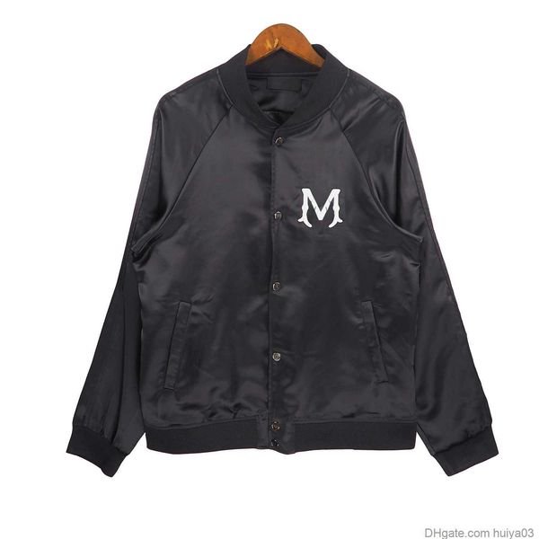 

mens jackets designer men outwear letter a baseball uniform mrs loose crewneck coats clothing loose huiya03, Black;brown