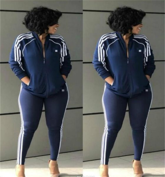 

new autumn winter women039s tracksuits jumpsuit 2 piece sets outfits sport sweatsuit womens tracsuits long sleeve sports suit d8134671, Gray