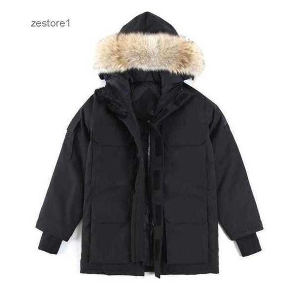 

men's down parkas canada fashion-winter mens canadian parka coats fusion bonnet coat warm goode womens beige blue jacket 157 tgmm, Black