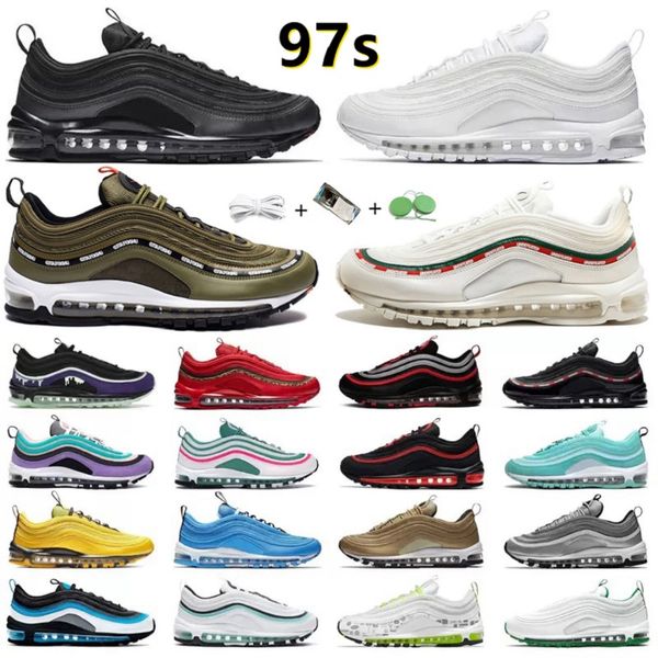 

designer 97 classic shoe men 97s running shoes mschf inri jesus mschflil nas x satan triple white black uindefea ted-black white olive sail