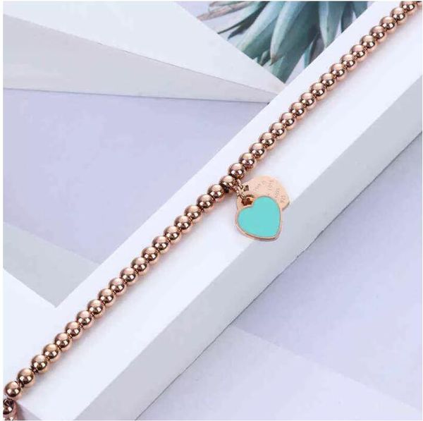 

korean new girls' jewelry rose gold bracelet fashion jewelry plating white blue pink women's hand, Black