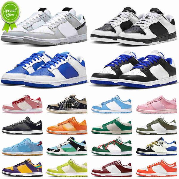 

aaaaa og panda running shoes for mens womens unc offs white sb racer blue triple pink lows grey fog coast medium olive trainers sports sneak, Black