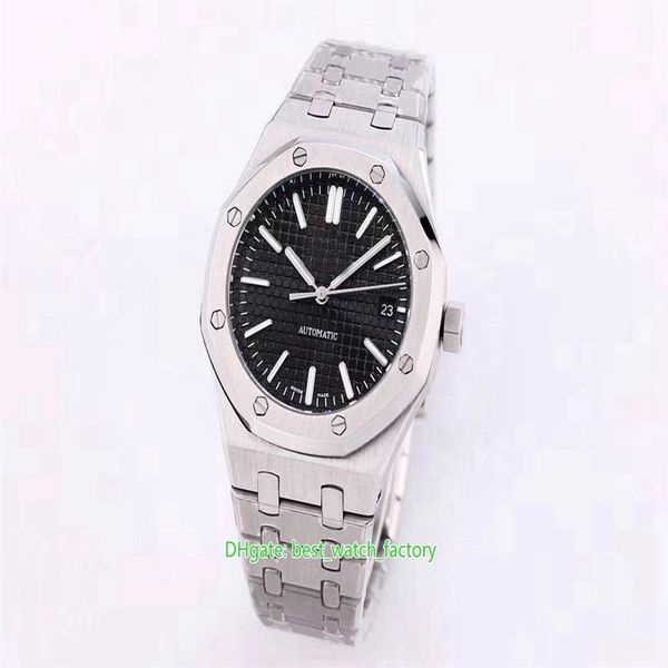 

12 style ladies watches 37mm 15450 stainless steel sapphire glass transparent asia 2813 movement mechanical automatic305h, Slivery;brown