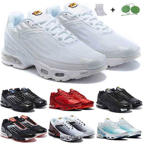 

fashion tn plus 3 women men running shoes triple black iridescent white laser blue bred hyper violet sunset outdoor trainers chaussures