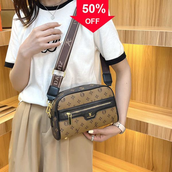 

fashion designer bags small women's versatile new 2022 single shoulder msenger bag printed small square s clutch bags for women
