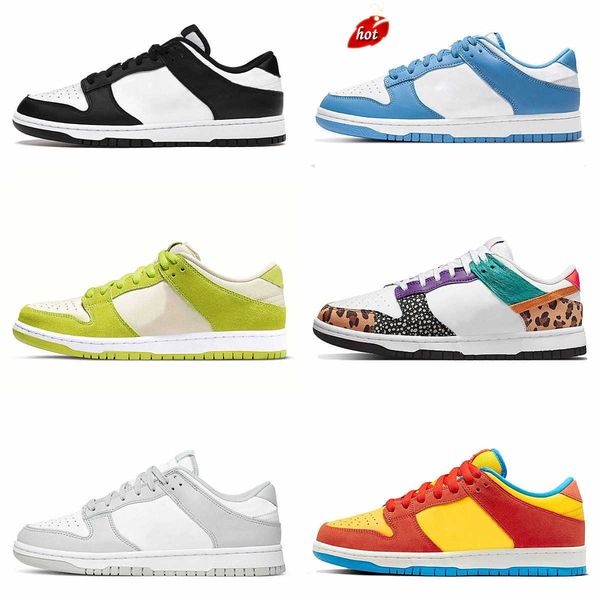 

og designer sb lows og dunks safari mix paisley unc blue raspberry women men grey fog union low sports bart simpson team green