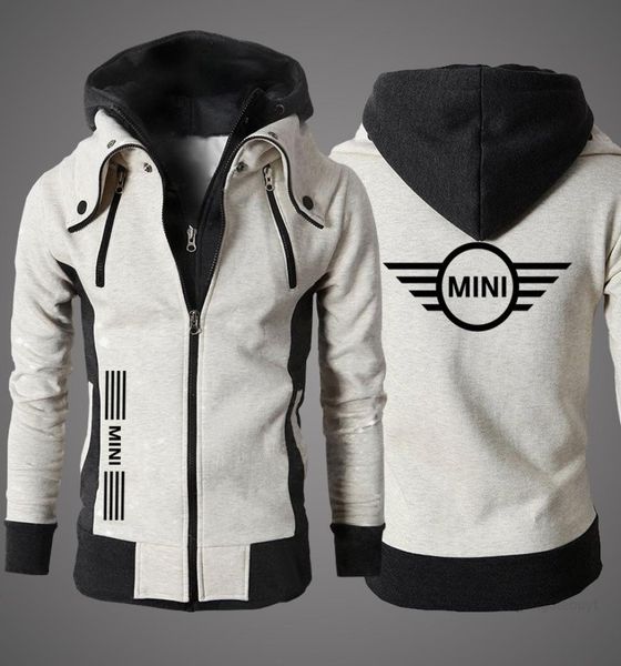 

2022 new bmw mini cooper men039s clothing outdoor sweatshirt casual male jacket fleece hoodies quality sportswear harajuku outw1266846, Black