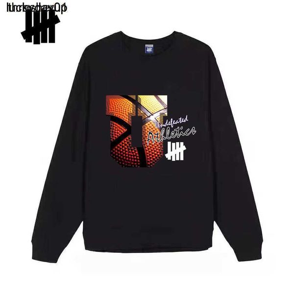 

men's hoodies designer sweatshirts unde loose round neck feated sweater men women's autumn fashion pullover hoodie, Black