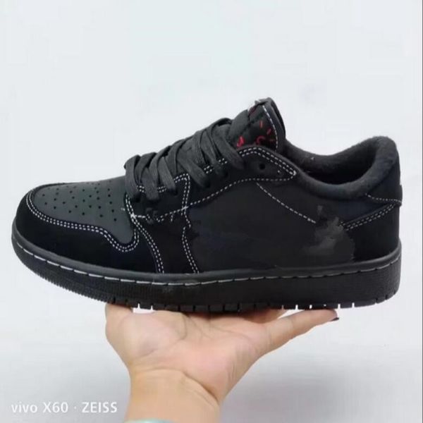 

men women black phantom 1 basketball shoes 1s jumpman sneakers obsidian high mid light smoke grey cactus low trainers