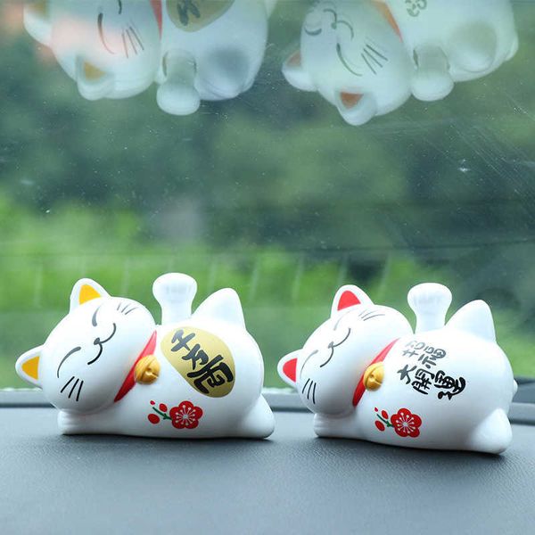 

interior decorations car ornament sleeping lazy cat solar rar decoration creative auto cartoon ornament lucky cat cartoon dollcar interior s