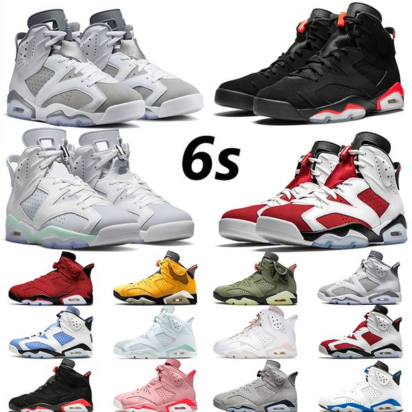 

jumpman 6s basketball shoes carmine gold hoops mint foam black infrared metallic silver cool grey electric green mens womens trainers outdoo