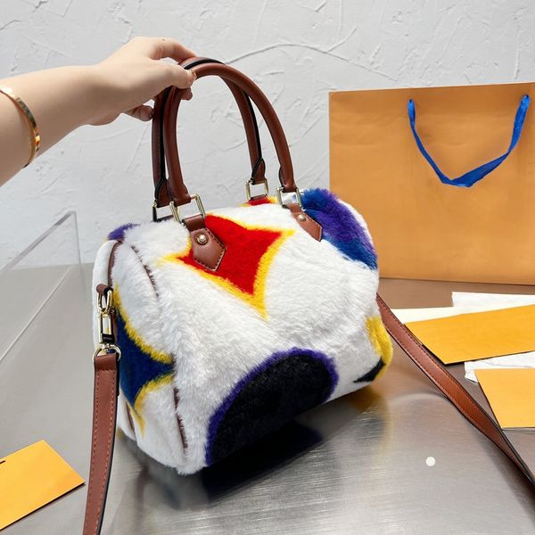 

designer totes bag luxury handbag fashion wallet canvas multi color woven shopping bag designers luxurys large capacity without box by fen w