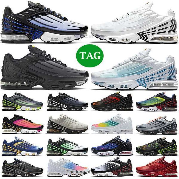 

tn plus 3 men women running shoes laser blue light bone yellow triple black multi color navy grey orange neon purple nebula mens trainers