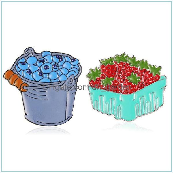 

pins brooches enamel brooch blueberries stberry fruit pins badge backpack accessories jewelry 1470 e3 drop delivery dhgarden dhmfh, Gray