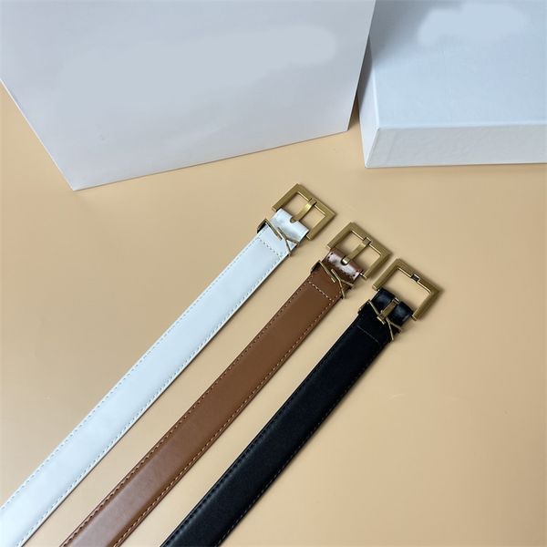 

genuine leather men belt for mens fashion business casual letter luxury lady belt 3cm width woman man retroe decoration western thin designe, Black;brown