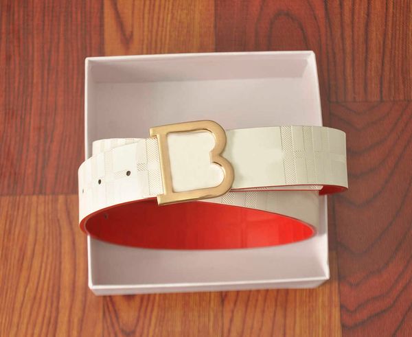 

fashion designer belt color double sided embossed men leather belt letter smooth buckle women brand belts width 3.8cm dress accessories, Black;brown