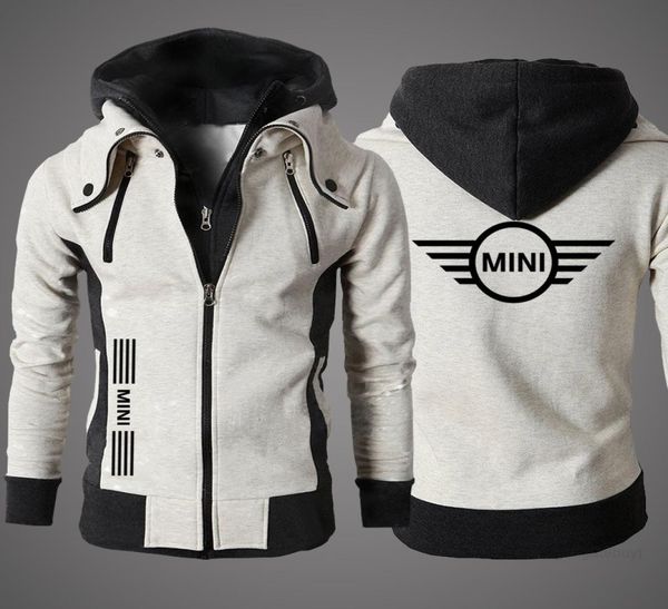 

2022 new bmw mini cooper men039s clothing outdoor sweatshirt casual male jacket fleece hoodies quality sportswear harajuku outw3160257, Black