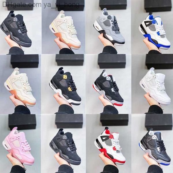 

sp sail infant kids basketball shoes cool grey royalty 4s toddler sneakers motorsports alternate big boys and gilrs trainers size 4y yayihon, Black