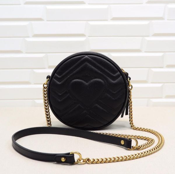 

designer fashion round bag woman handbag women shoulder bags purse cross body genuine leather original box handbag
