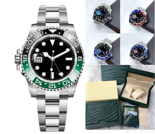 

mens auto mechanical ceramics watches 41mm full stainless steel waterproof wristwatches sapphire luminous watch montre de luxe business casu, Slivery;brown