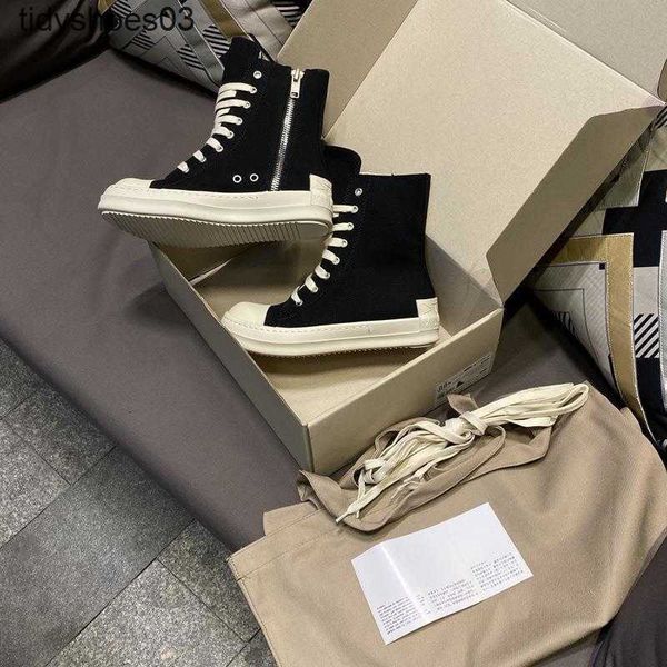 

designer ro12y3 black canvas shoes high black heel rubber patch dk standard thick sole lace up milk fragrant bottom dark black fashion shoes