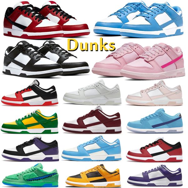 

dunks running shoes panda mens sneakers triple pink grey fog syracuse team green university blue walking jogging otdoors dunked lows sports