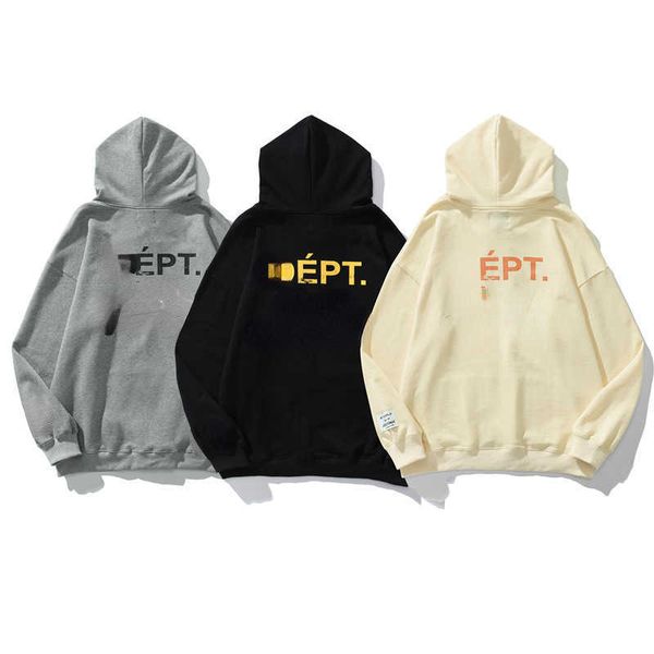 

brand men's hoodies designer design sweatshirts running sport men's high street slim pullover plus size m-xxl, Black