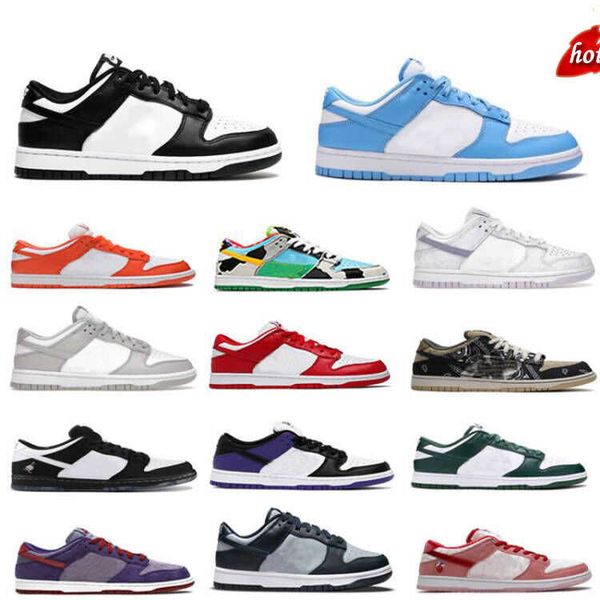 

og dunks sb casual shoes low dunked sneakers pandas pigeon black white chunky dunky unc coast university blue purple pulse red men women