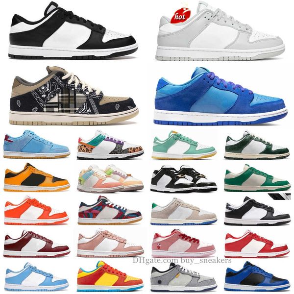 

og running shoes designer sneakers white black grey fog panda medium olive unc valerian blue rose whisper mens womens sports trainers sb low