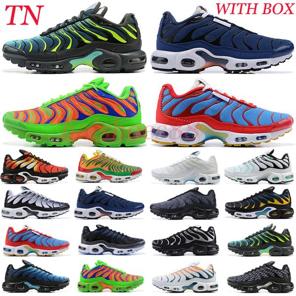 

mens womens tn plus 3 running shoes triple black white pink teal volt crater wolf grey blue trainers sneaker
